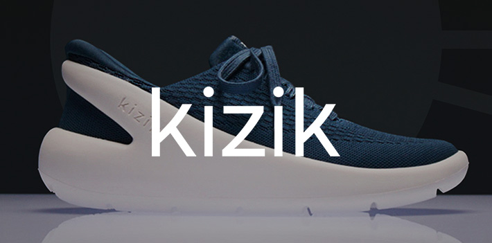 Kizik shoes in an innovative shoe brand that worked with MESH01