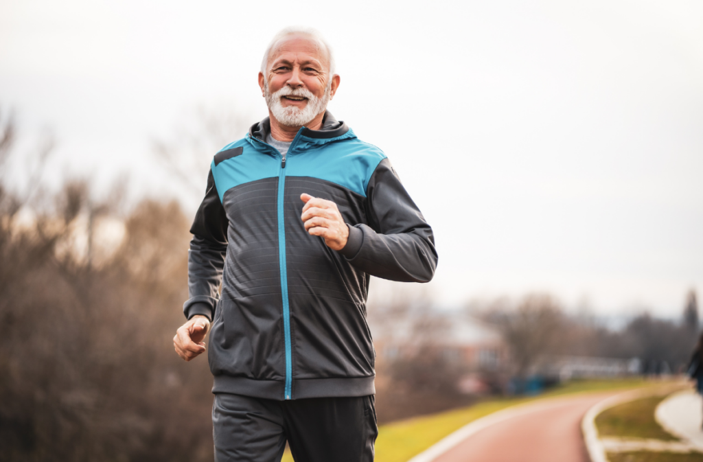 Man running