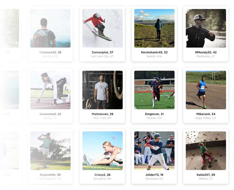 grid of testers